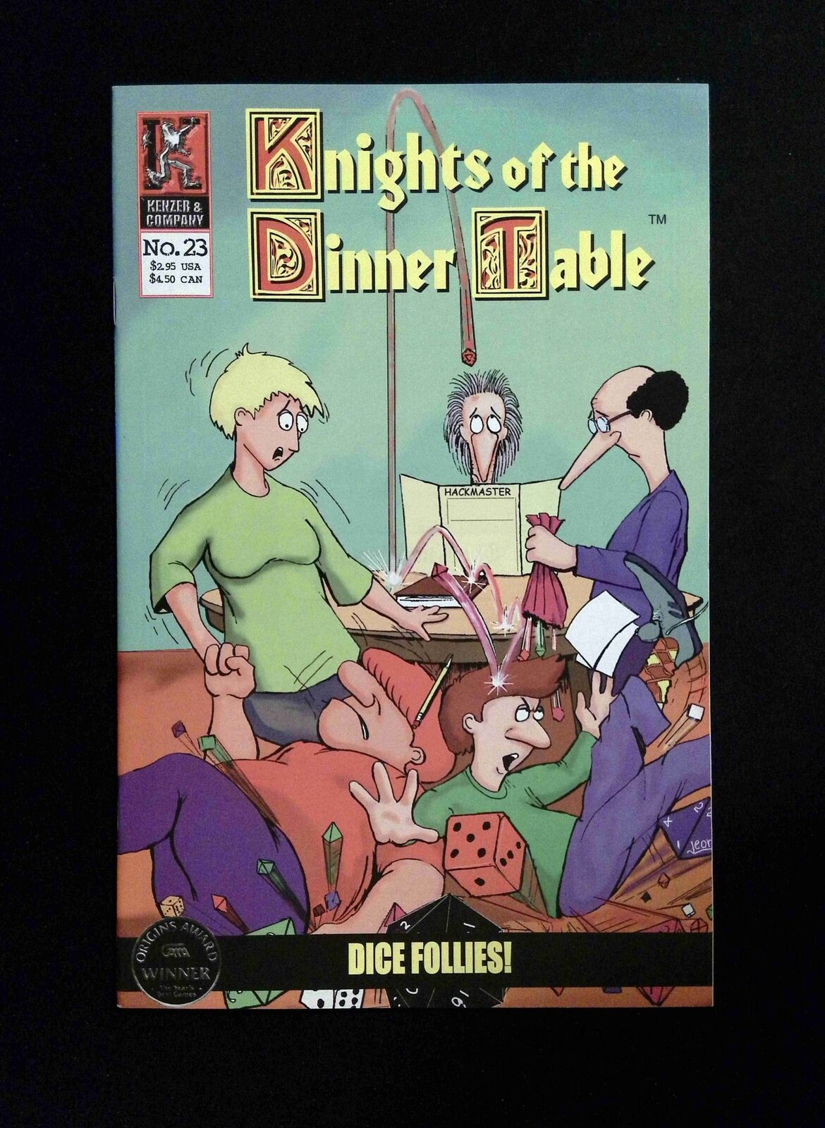 Knights of the Dinner Table #23  KENZER PUBLISHING Comics 1998 NM-