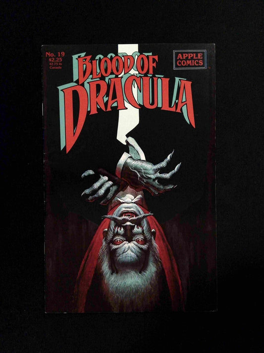 Blood of Dracula #19  APPLE Comics 1990 VF