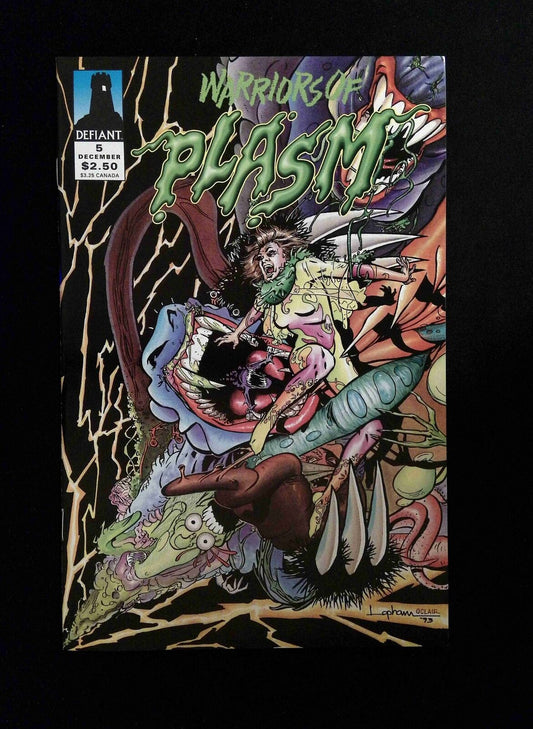 Warriors of Plasm #5  DEFIANT Comics 1993 NM-