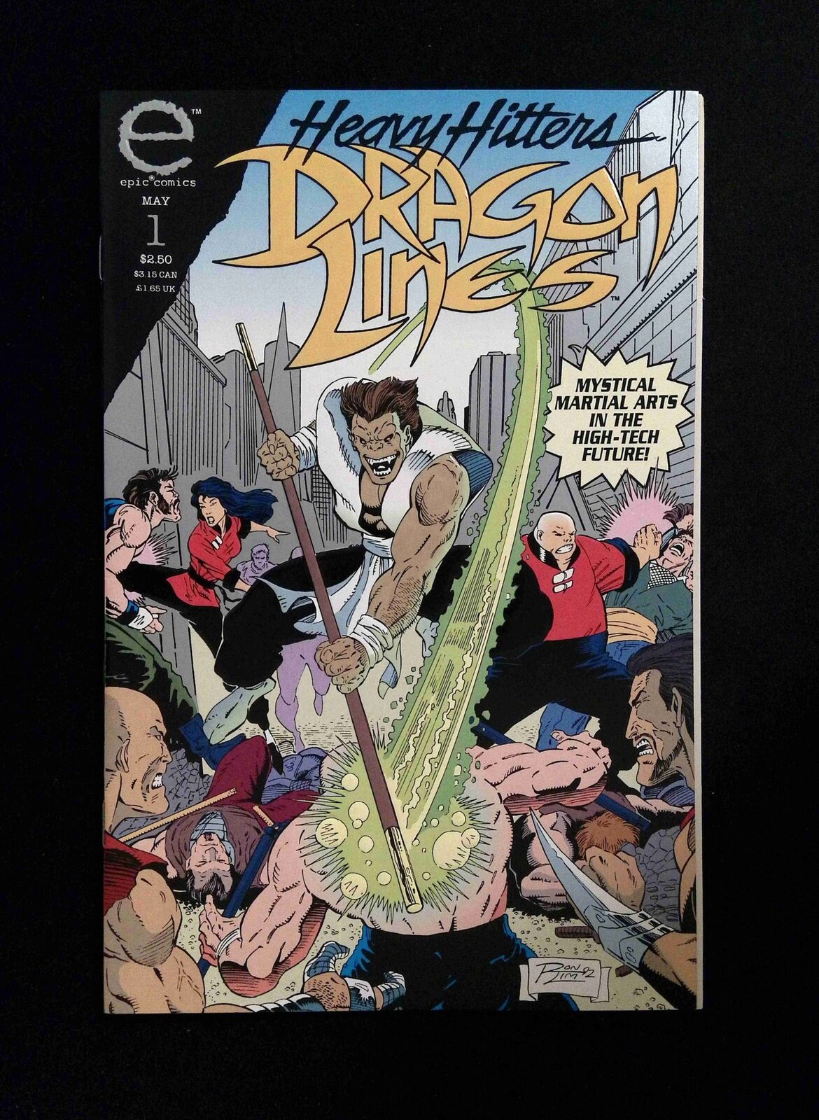 Dragon Lines #1  MARVEL Comics 1993 VF/NM