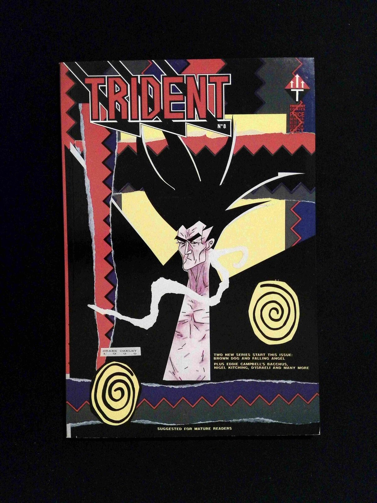 Trident #8  TRIDENT Comics 1990 NM-