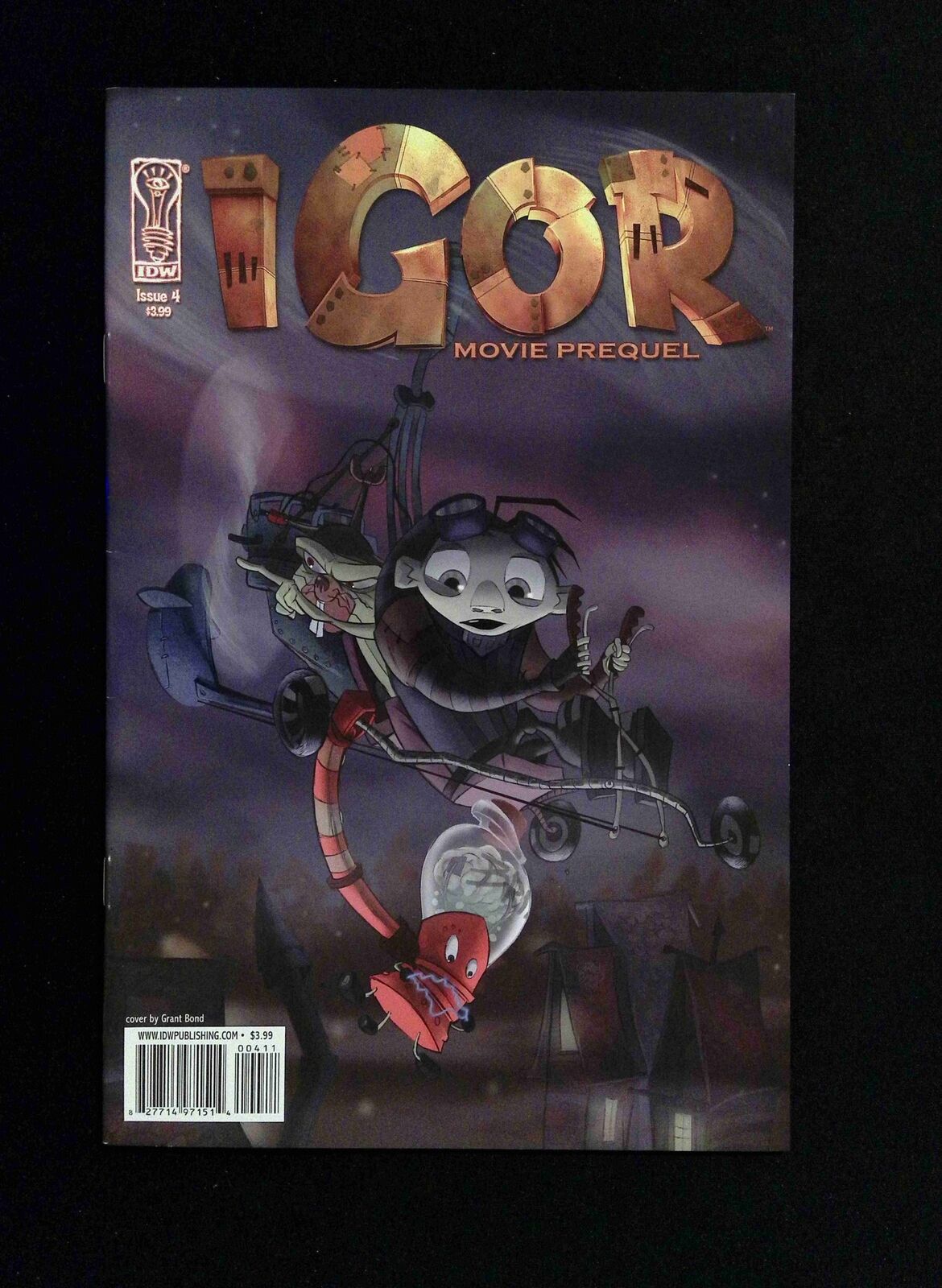 Igor Movie Prequel #4  IDW Comics 2008 VF+