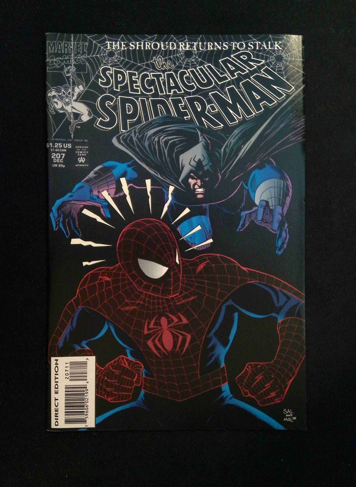 Spectacular Spider-Man #207  MARVEL Comics 1993 NM