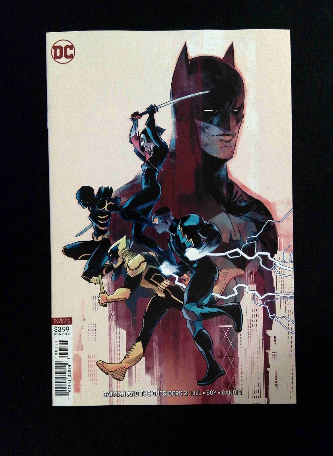 Batman and the Outsiders #2B (3RD SERIES) DC Comics 2019 NM+  SCHMIDT VARIANT