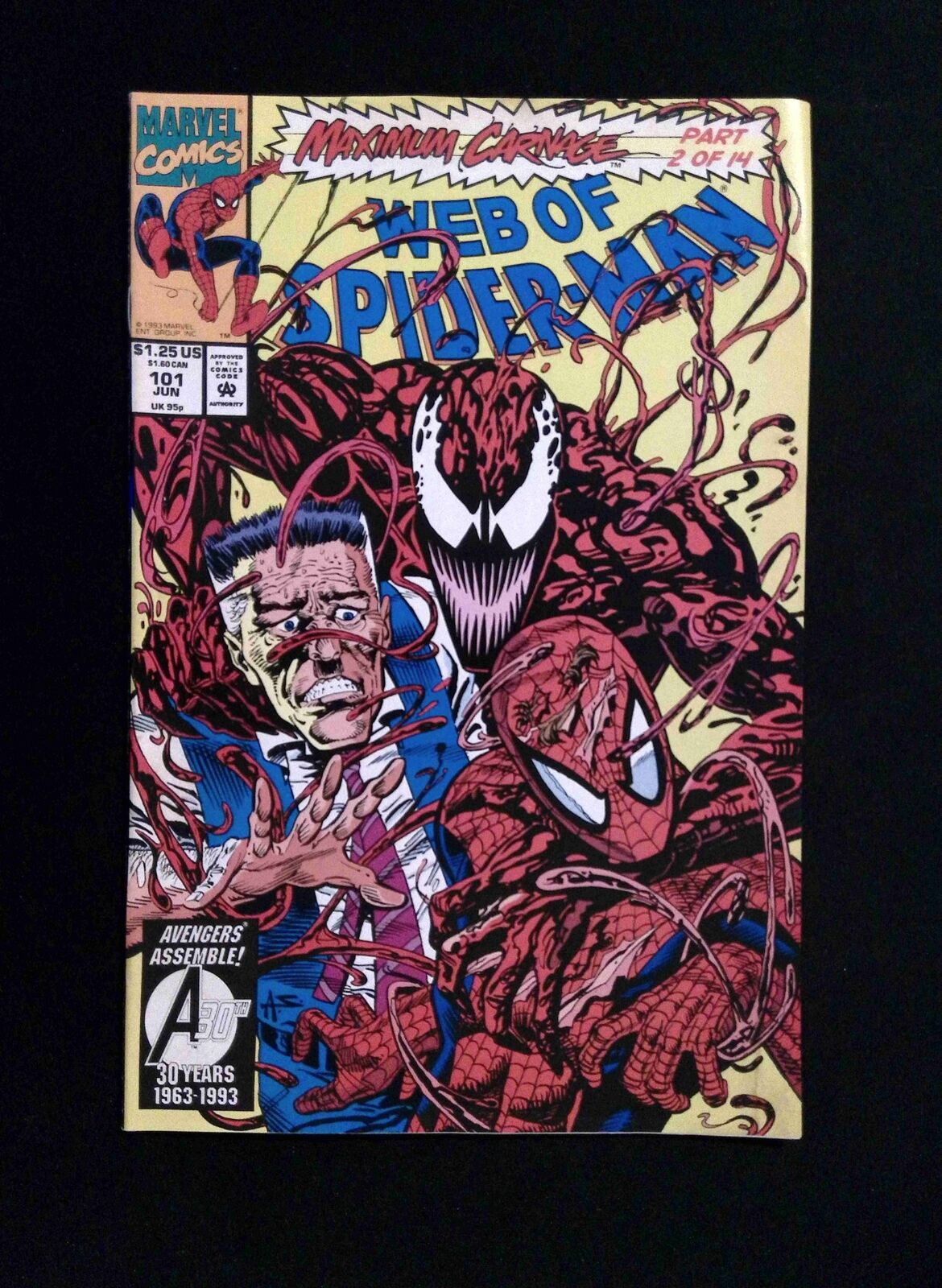 Web Of Spider-Man #101  MARVEL Comics 1993 VF/NM