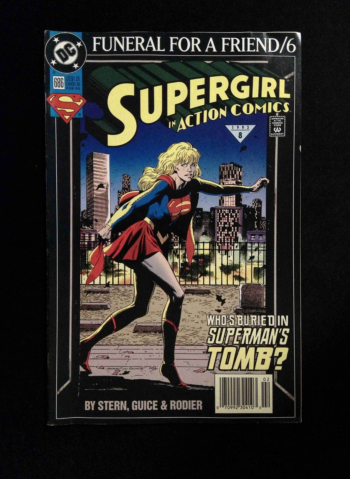 Supergirl in Action Comics #686  DC Comics 1993 VF NEWSSTAND