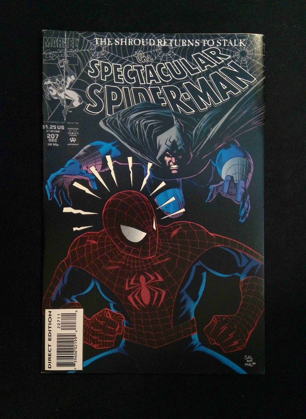 Spectacular Spider-Man #207  MARVEL Comics 1993 VF/NM