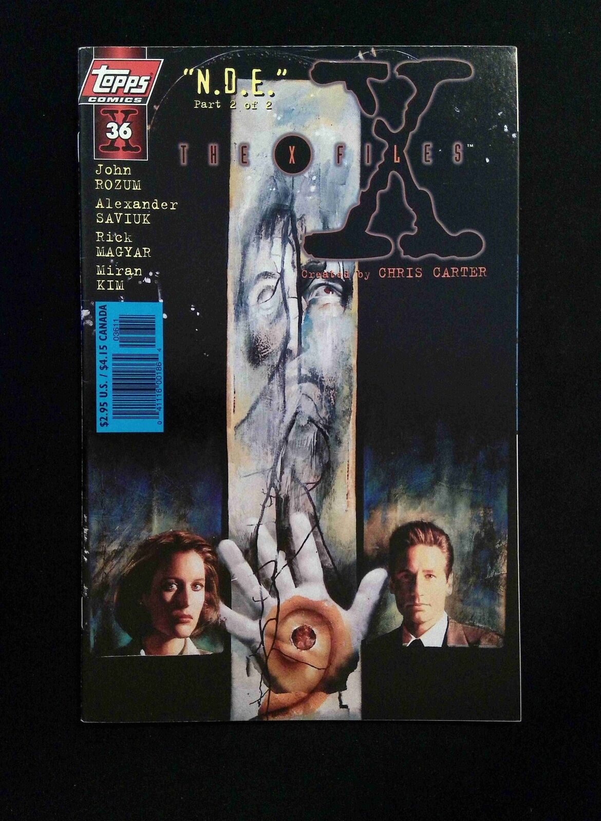 X-Files #36  TOPPS Comics 1997 VF-