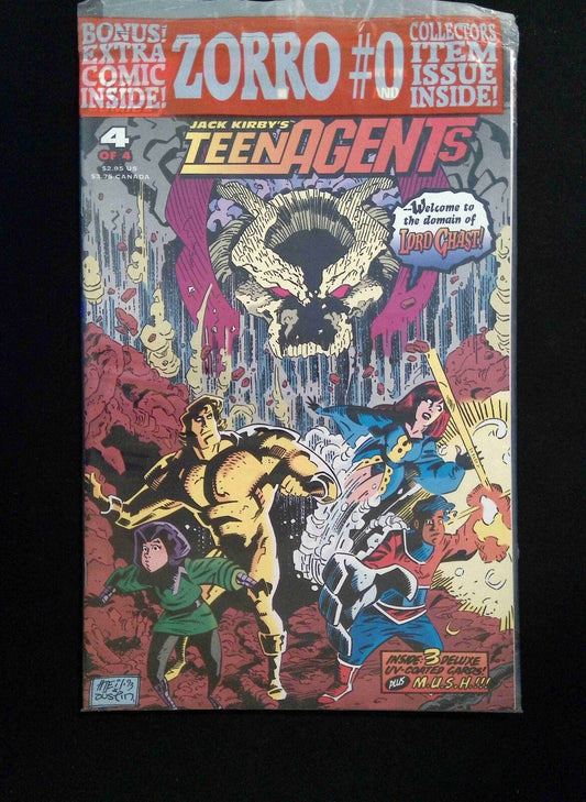 Jack Kirby's Teenagents #4  TOPPS Comics 1993 NM-