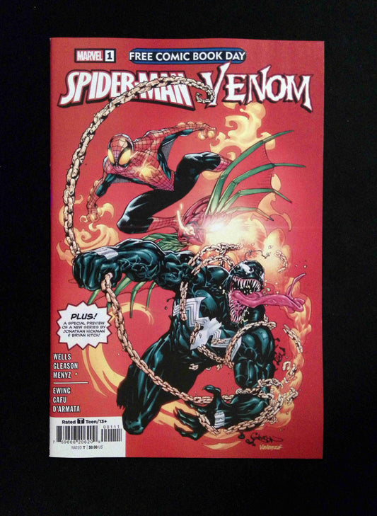 Spider-Man Venom FCBD #1  MARVEL Comics 2023 NM-