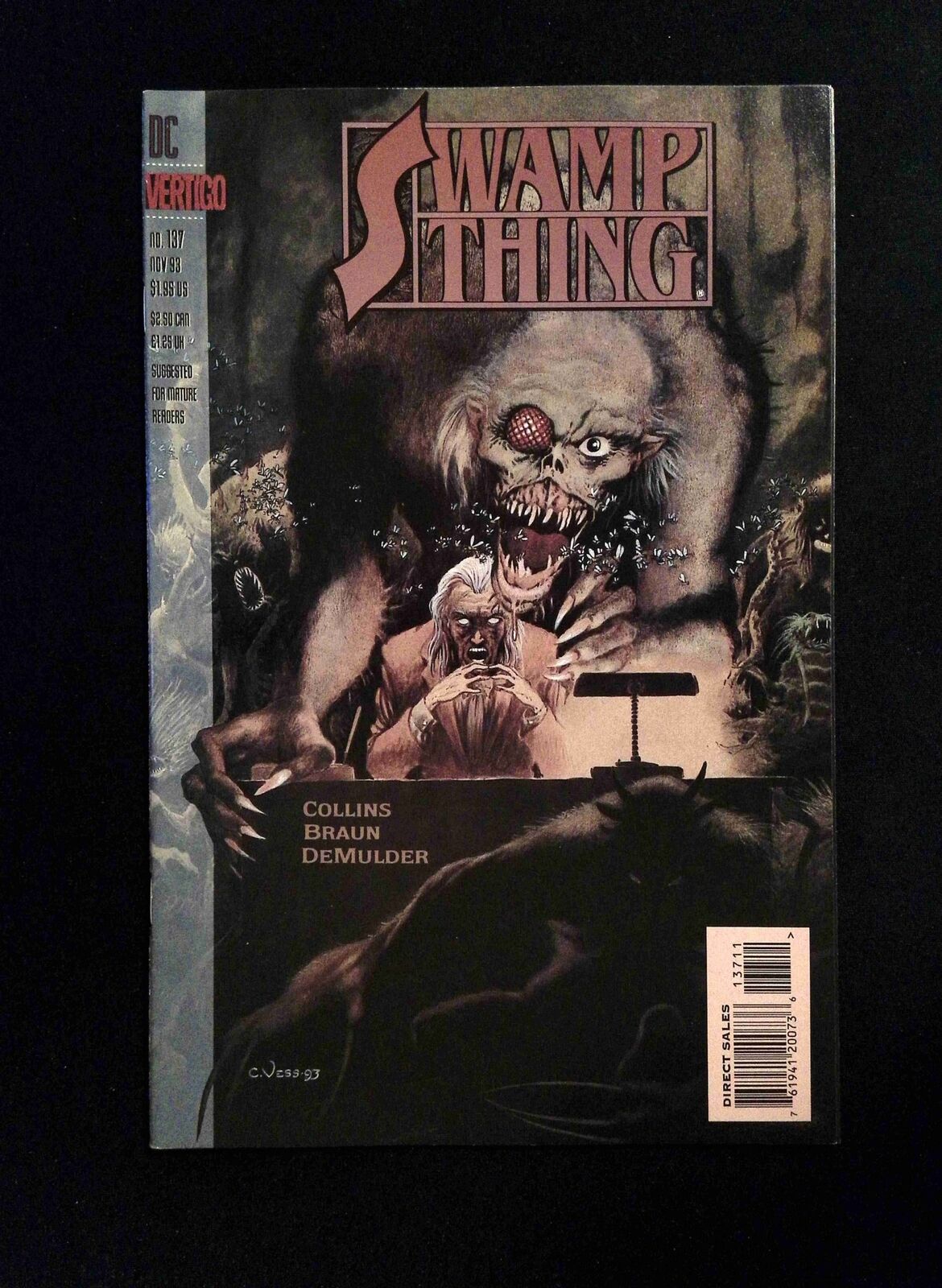 Swamp Thing #137 (2ND SERIES) DC Comics 1993 NM-