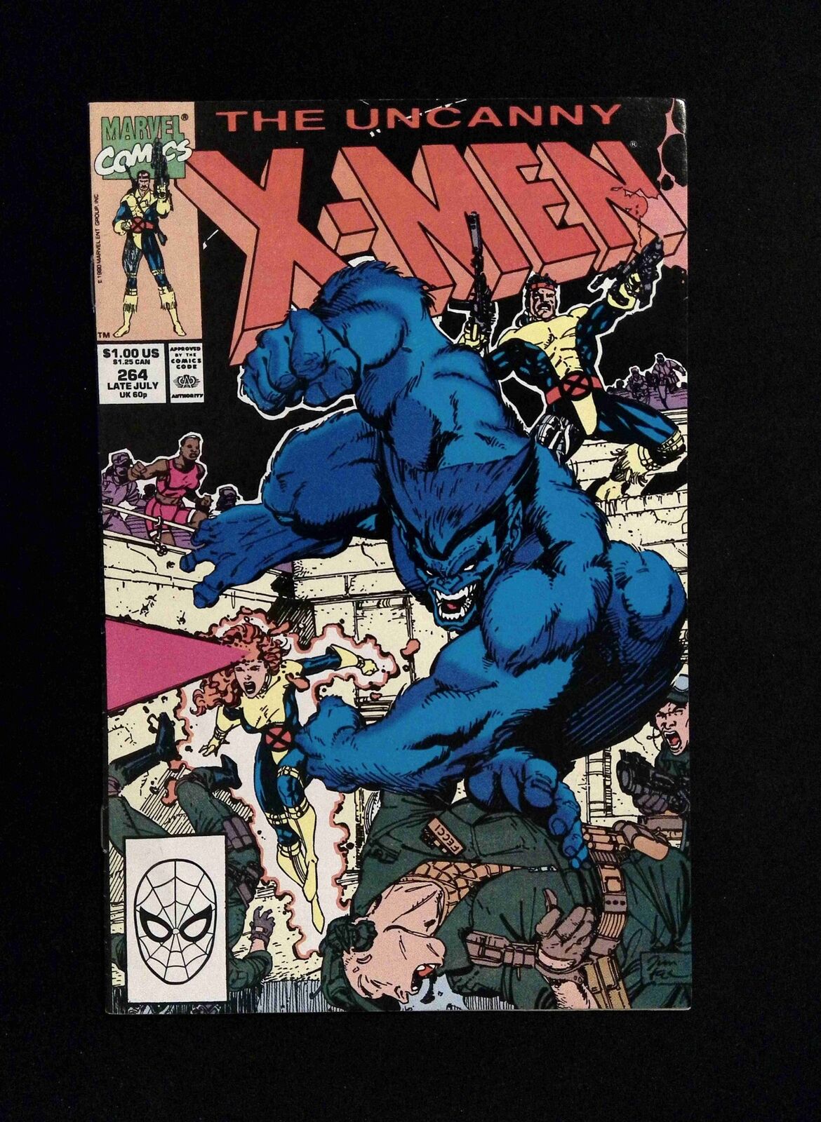 Uncanny X-Men #264  MARVEL Comics 1990 VF