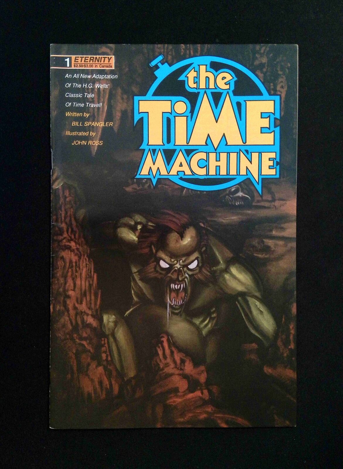 Time Machine #1  ETERNITY Comics 1990 VF+