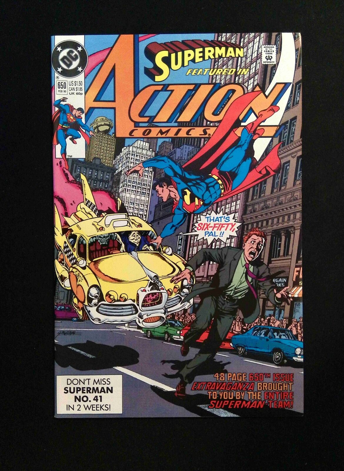 Action Comics #650  DC Comics 1990 NM