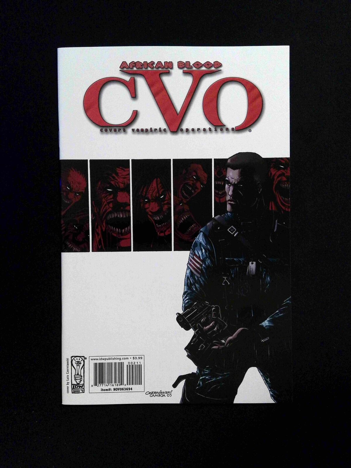 CVO African Blood #2  IDW Comics 2007 NM