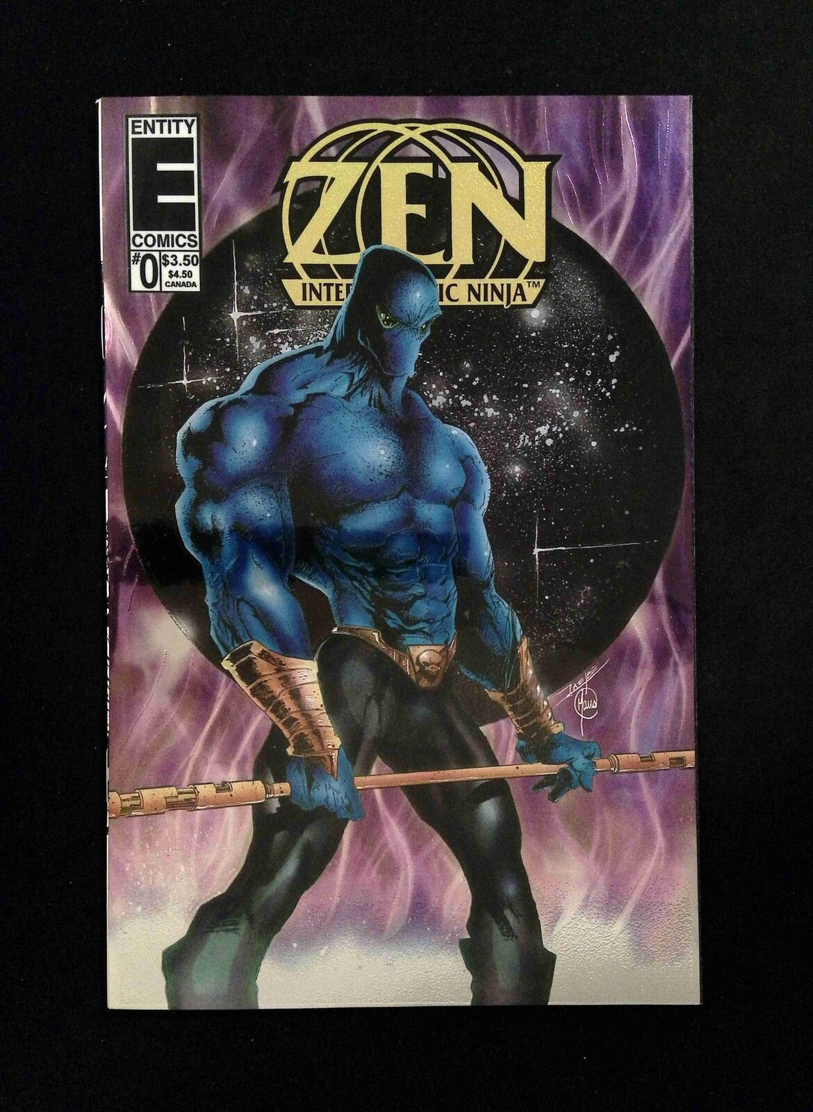 Zen  Intergalactic Ninja Color #0  ENTITY Comics 1994 VF/NM