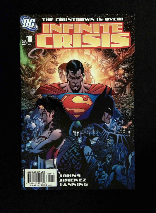 Infinite Crisis #1B  DC Comics 2005 NM+  Perez Variant