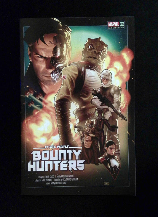 Star Wars Bounty Hunters #28C  Marvel Comics 2023 NM  Clarke Variant