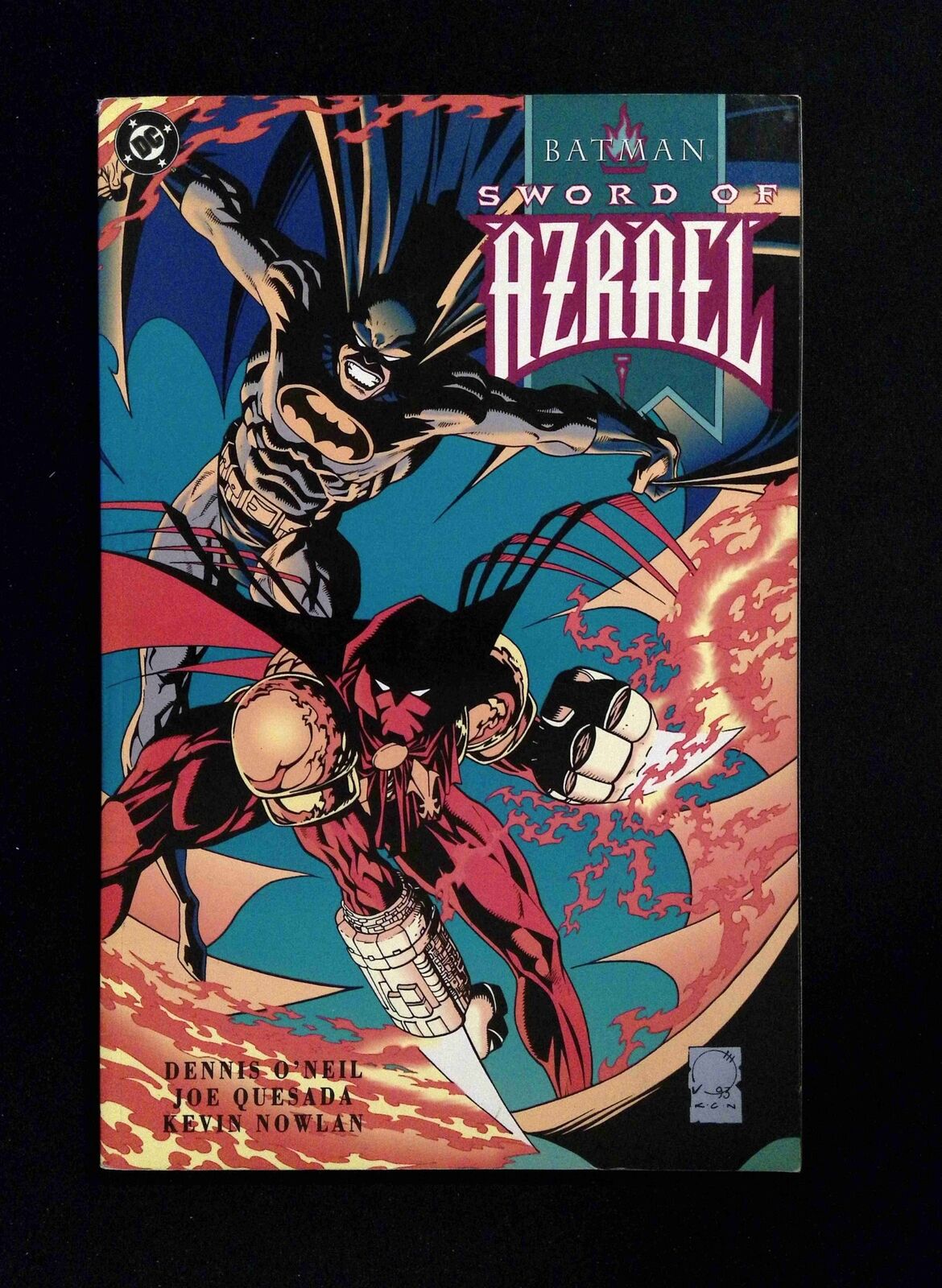 Batman Sword Of Azrael #1-1ST  DC Comics 1993 VF+  TPB