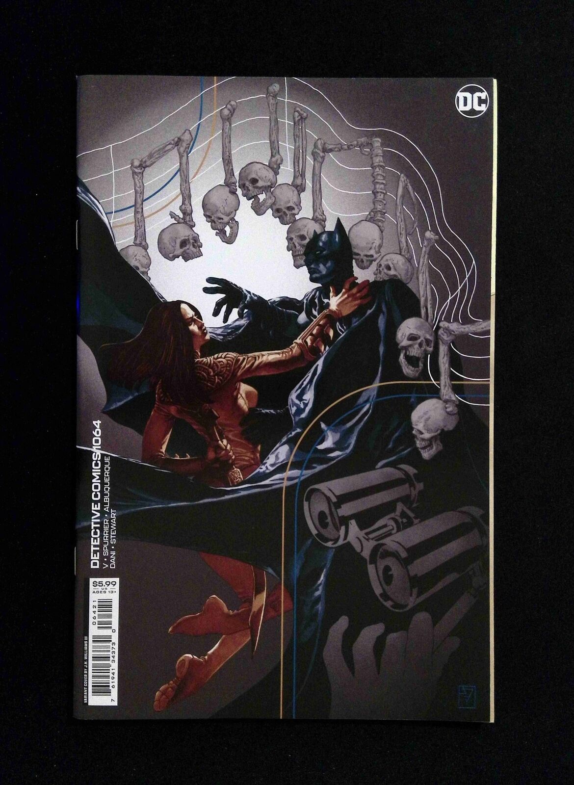 Detective Comics #1064B (3rd Series) DC Comics 2022 NM  JH Williams III Variant