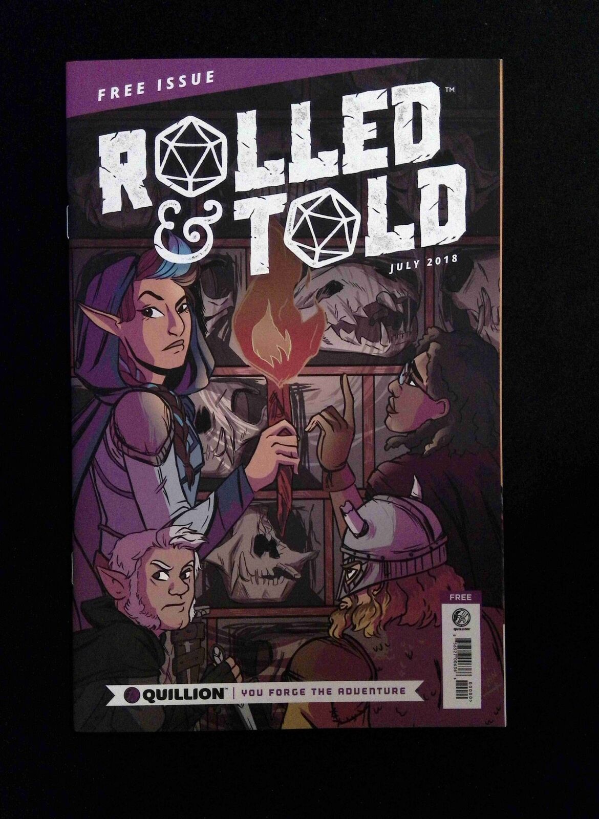 Rolled and Told #0  LION FORGE Comics 2018 NM+