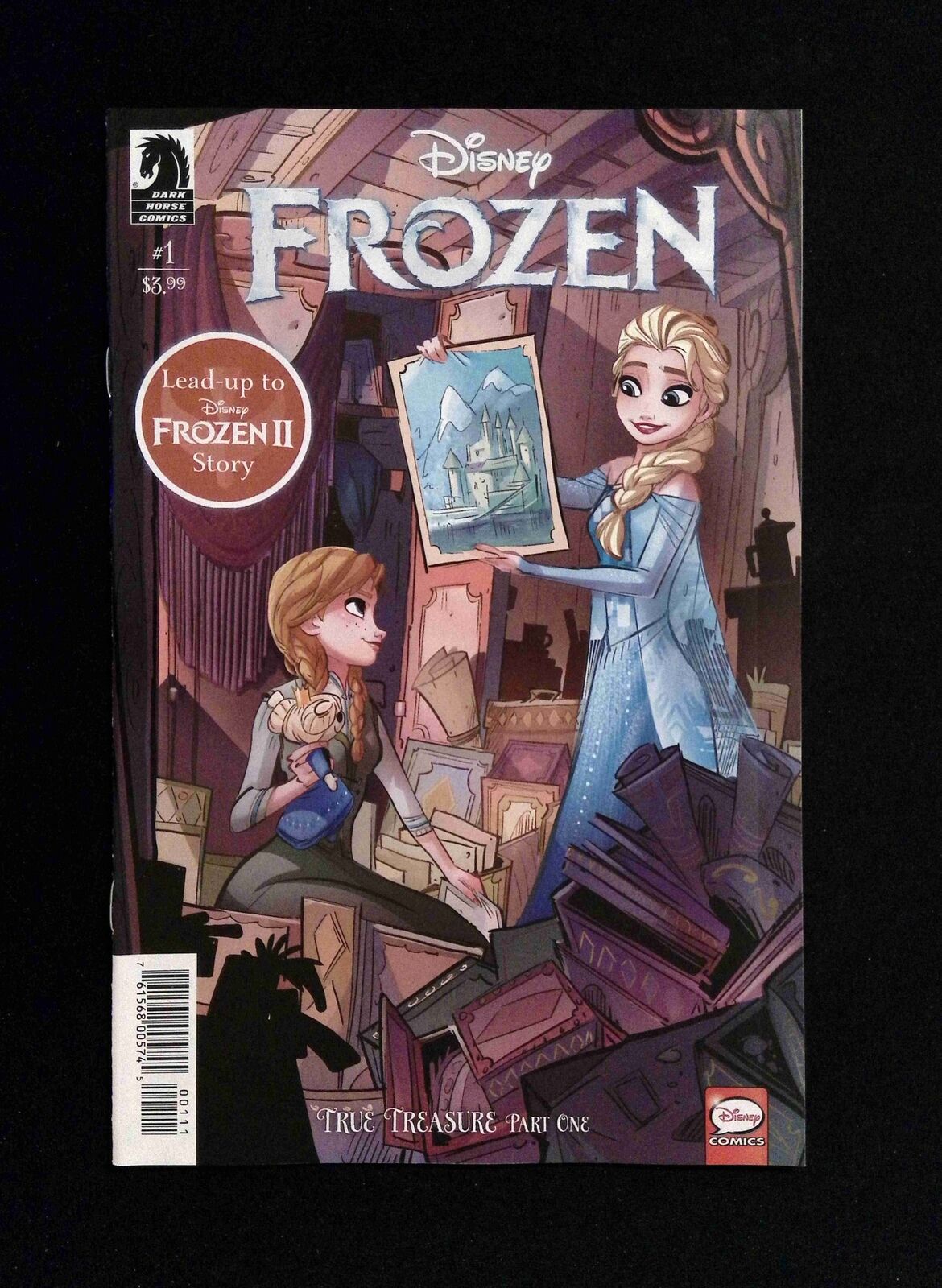 Disney Frozen True Treasure #1  Dark Horse Comics 2019 VF/NM