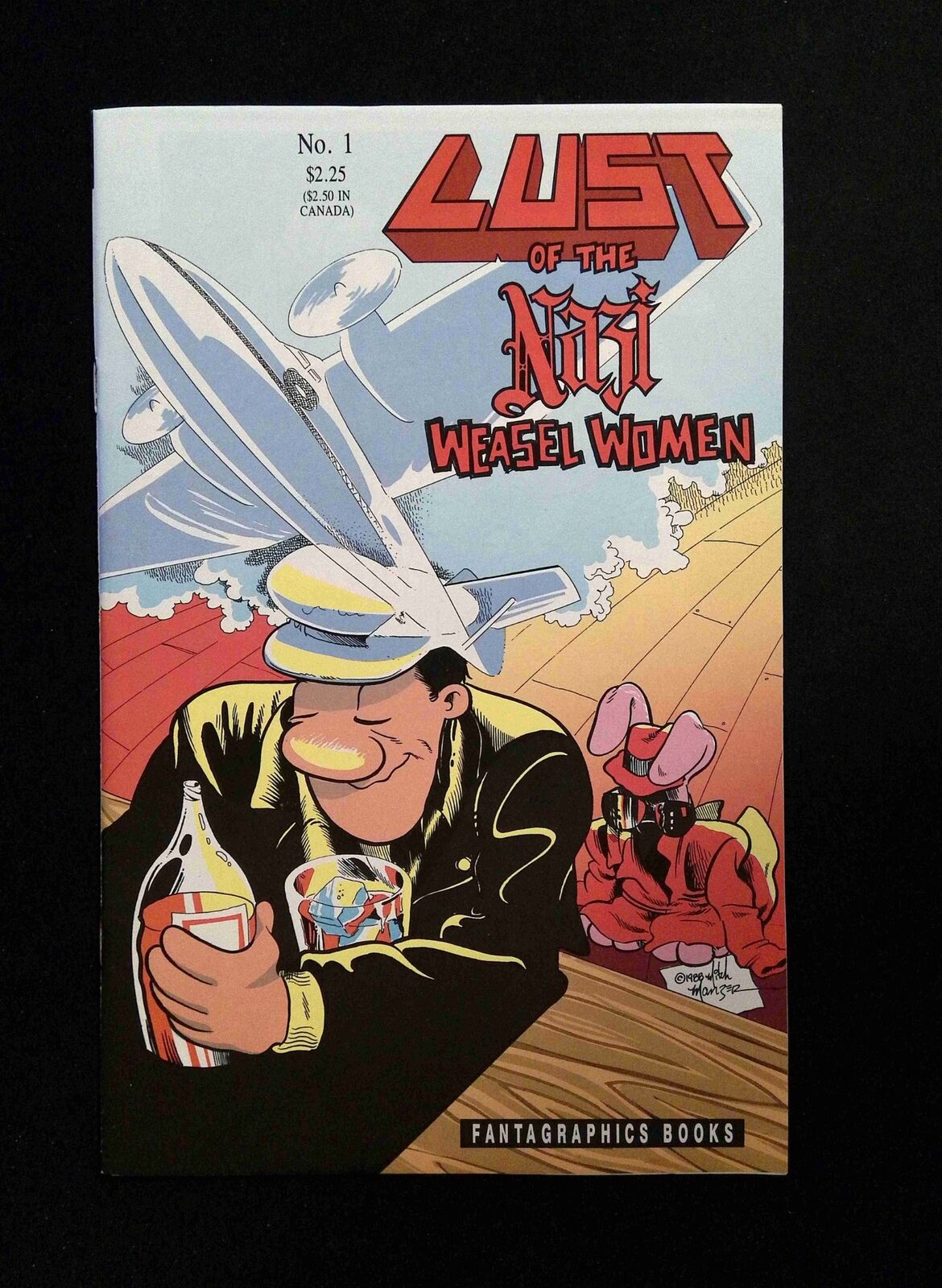 Lust of the Nazi Weasel Women #1  Fantagraphics Comics 1990 VF+