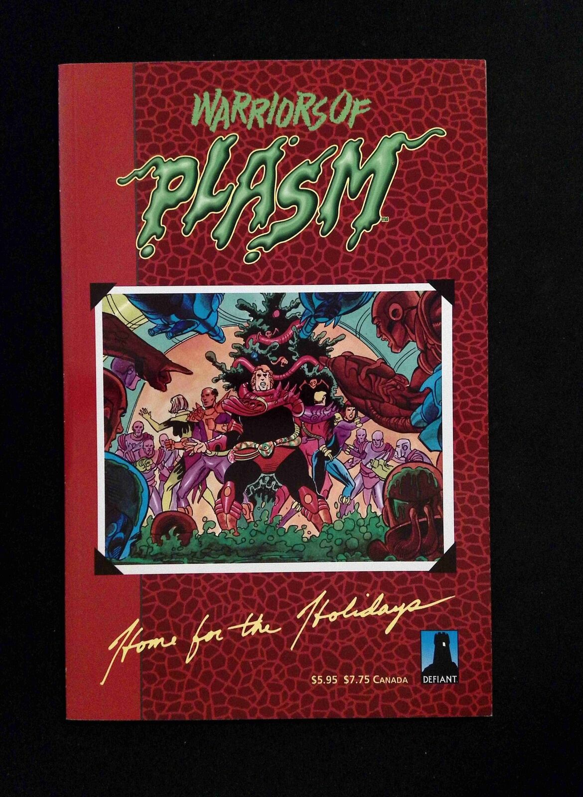 Warriors of Plasm Home  for  the Holiday GN #1  DEFIANT Comics 1993 NM-