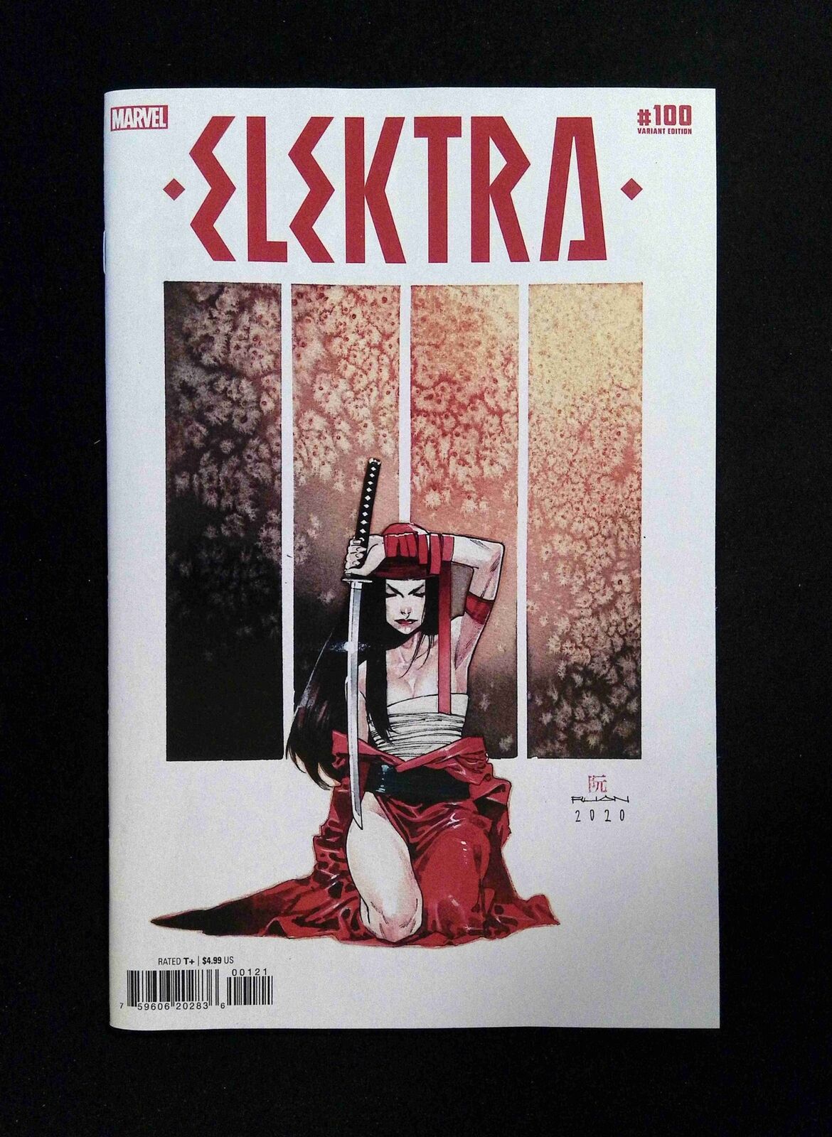 Elektra #100B  Marvel Comics 2022 NM-  Ruan Variant