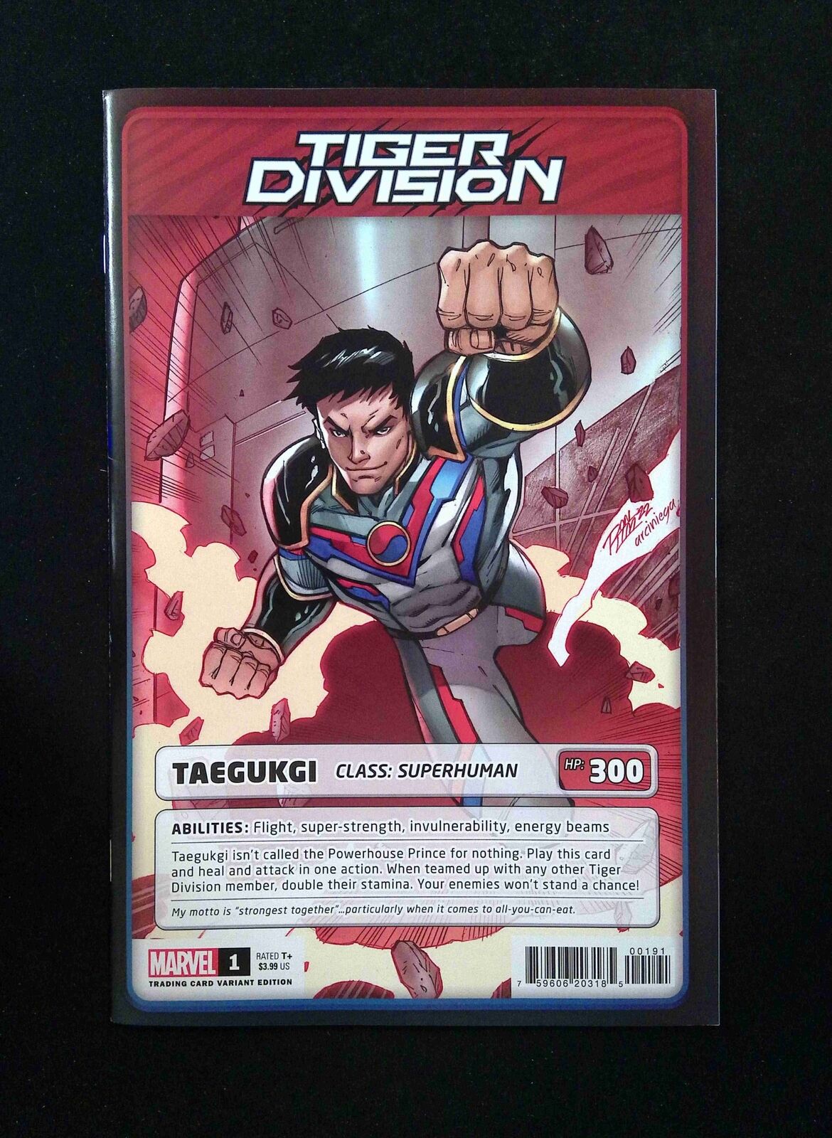 Tiger Division #1I  Marvel Comics 2023 VF/NM  Lim Variant