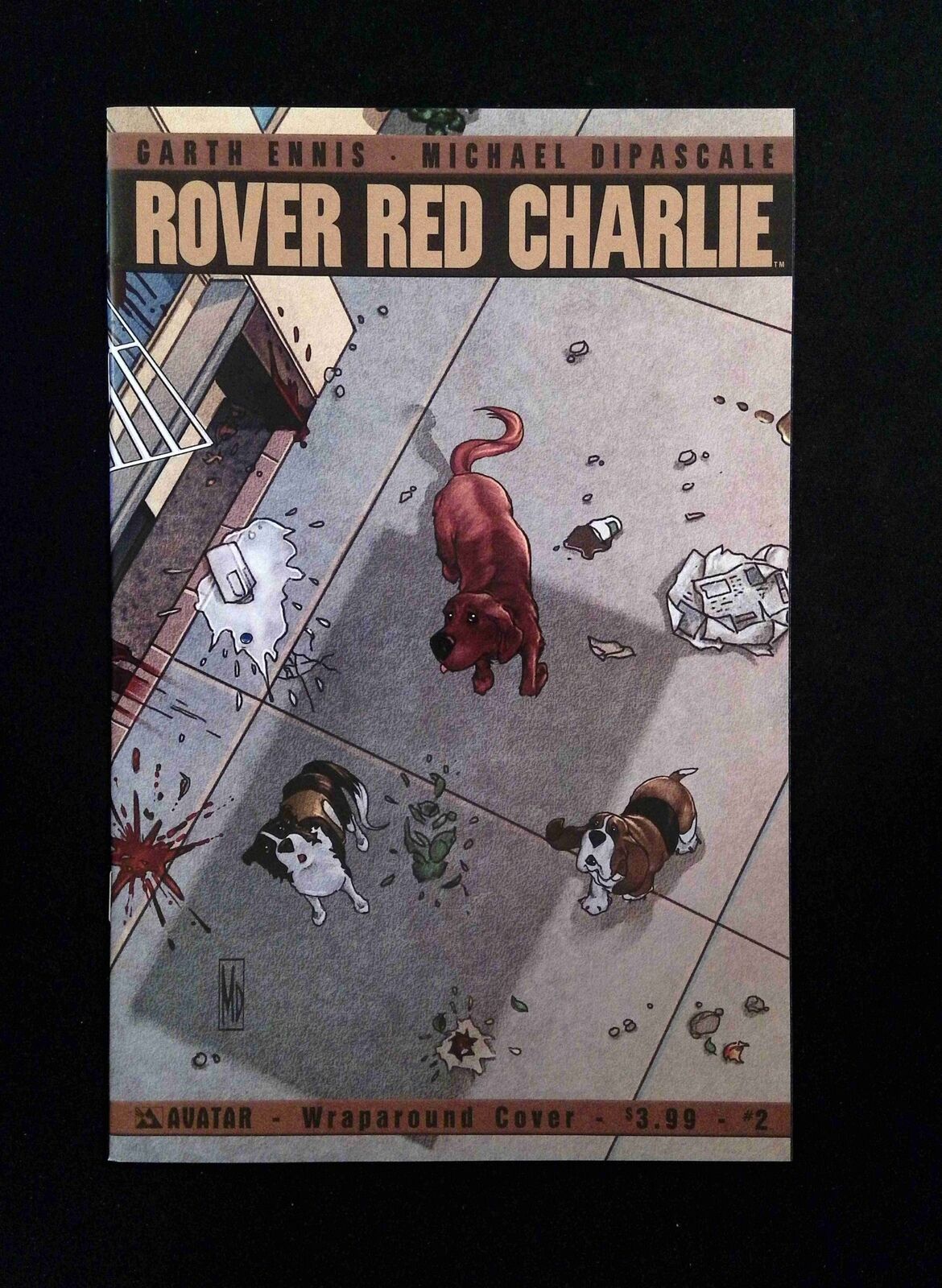 Rover Red Charlie #2B  AVATAR Comics 2013 NM  DiPascale Variant