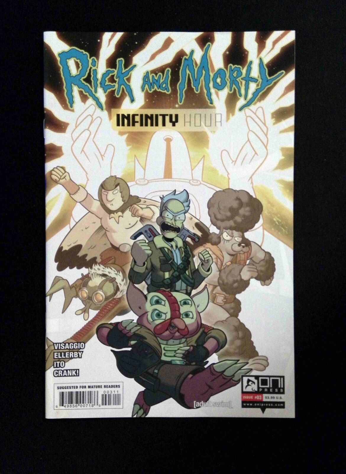 Rick And Morty Infinity Hour #3B  Oni Comics 2022 VF+  Ito Variant