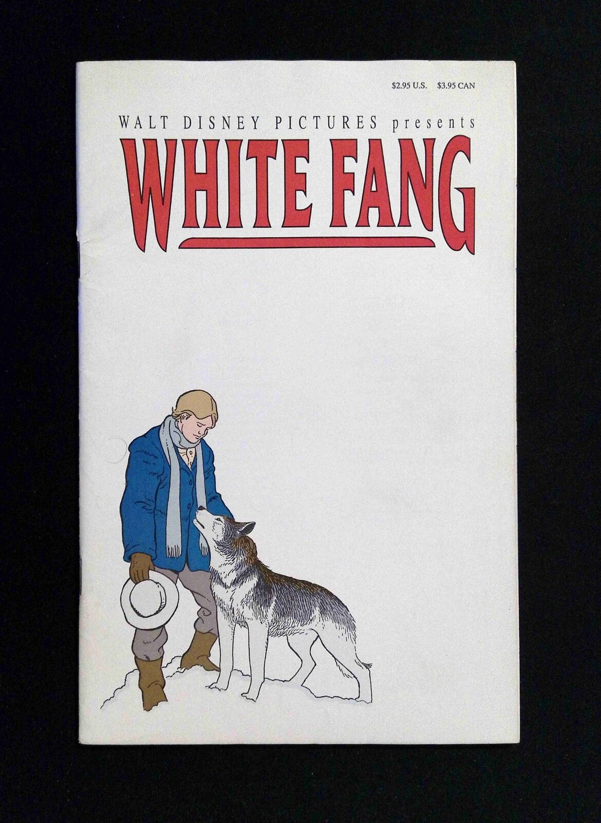 Walt Disney Pictures presents White Fang #1B  Walt Disney 1990 FN/VF