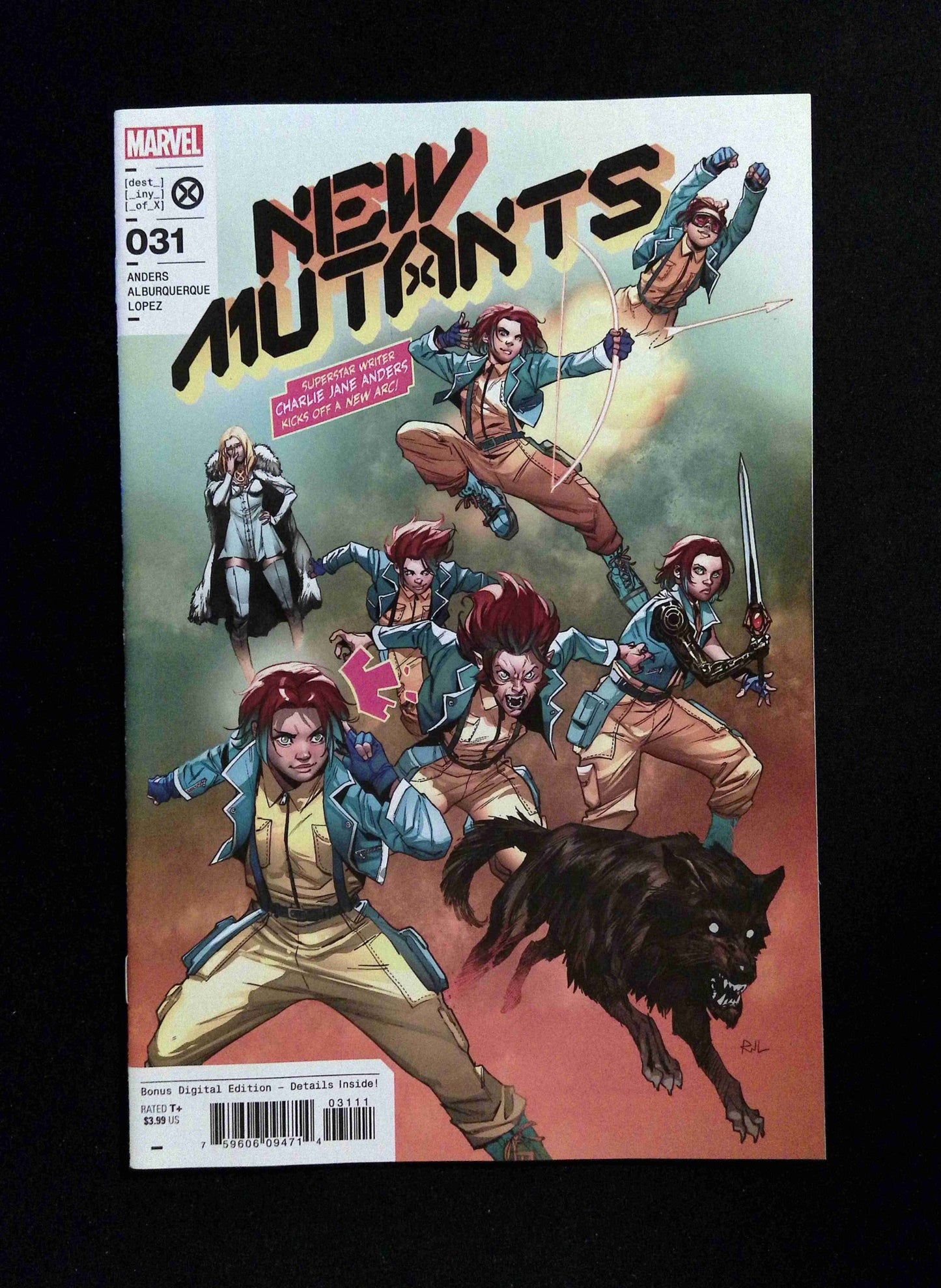 New Mutants #31  Marvel Comics 2022 VF+