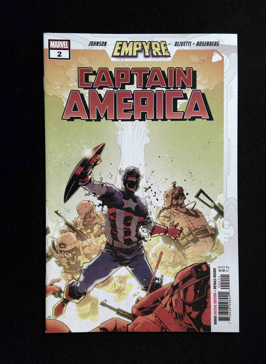 Empyre Captain America #2  Marvel Comics 2020 VF+