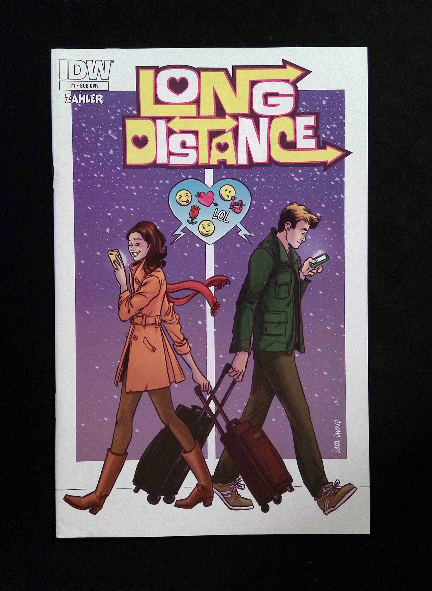 Long Distance #1SUB   IDW Comics 2015 NM  Innes Variant