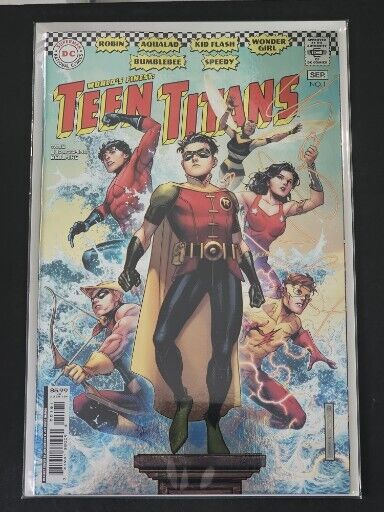 World's Finest Titans #1 DC Comics Cover E Cheung FOIL Card Stock 2023 NM+