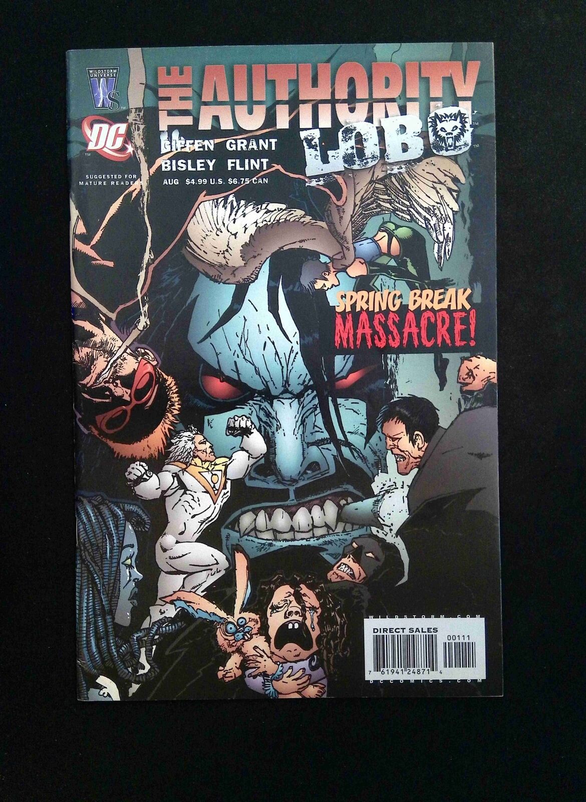 Authority Lobo Spring  Break Massacre #0  DC/WILDSTORM Comics 2005 VF