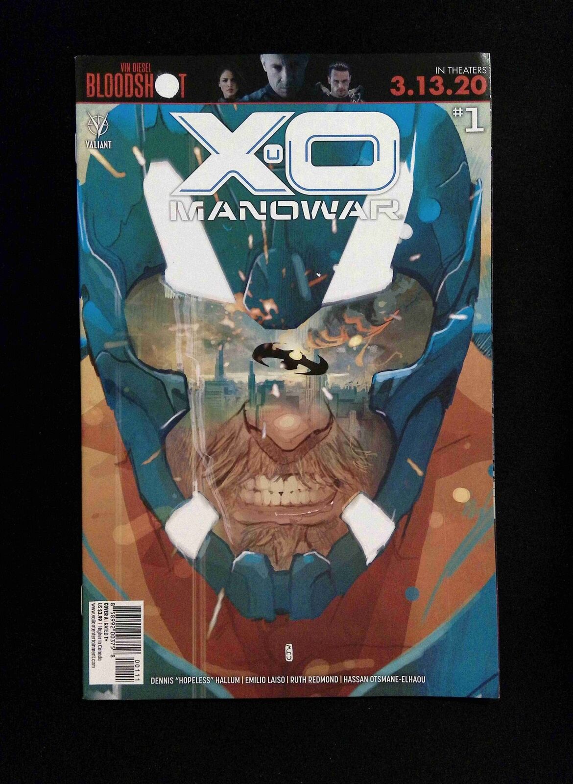 X-O Manowar #1  VALIANT Comics 2020 NM-