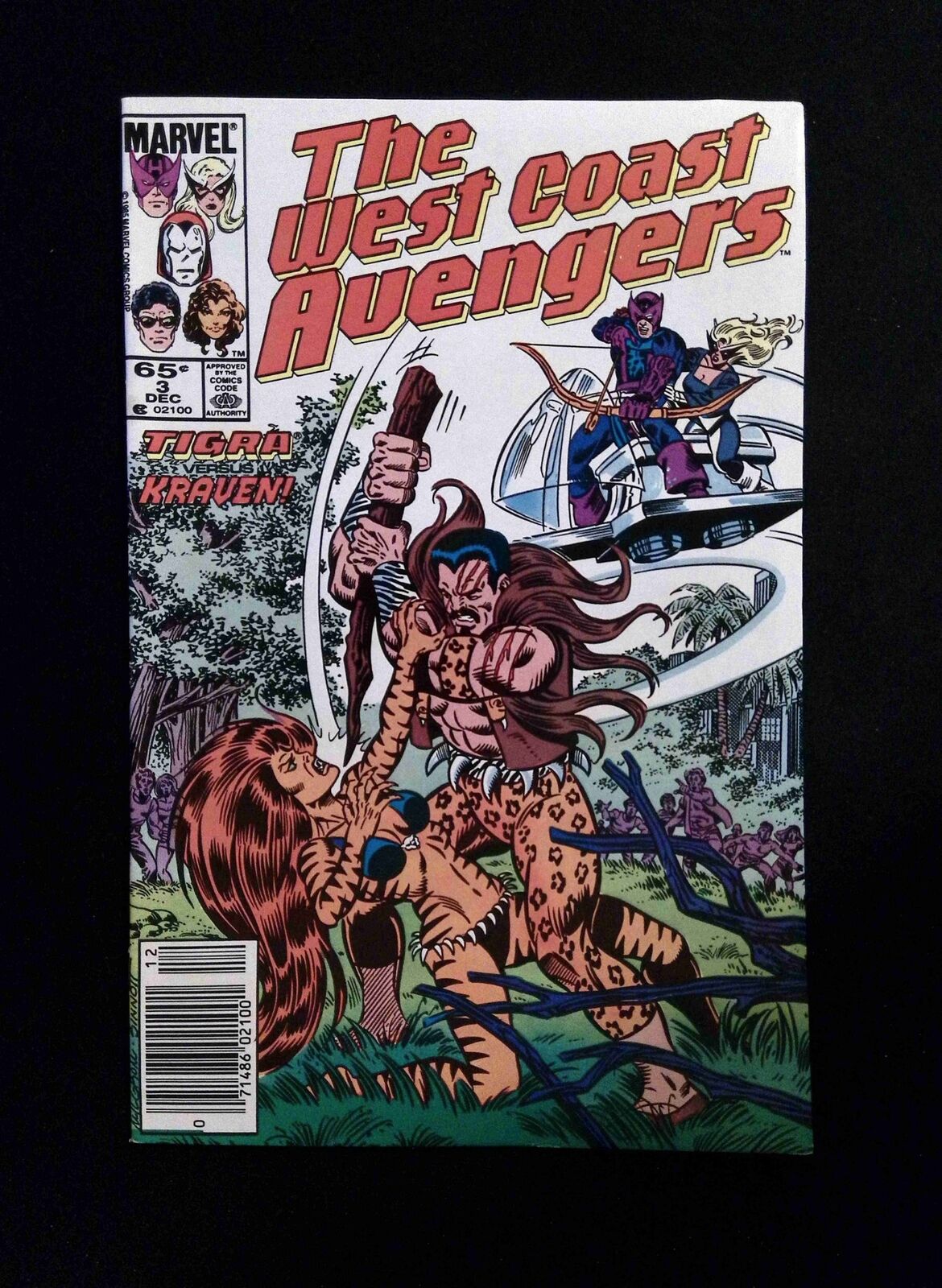 Avengers West Coast #3  MARVEL Comics 1985 VF NEWSSTAND