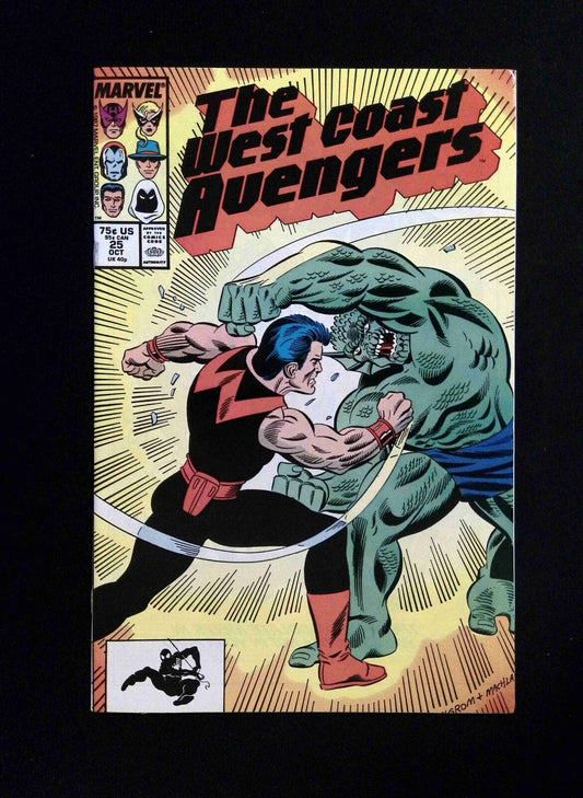 Avengers West Coast #25  MARVEL Comics 1987 VF+