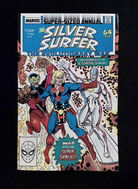 Silver Surfer Annual #1 (2ND SERIES) MARVEL Comics 1988 VF
