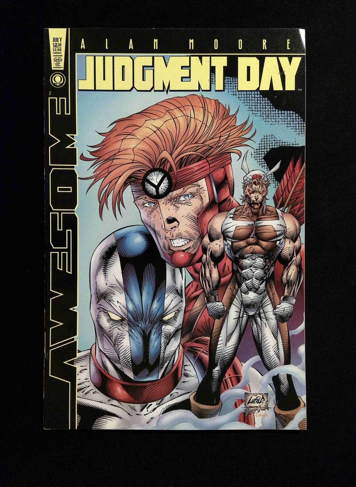 Judgment Day #2  AWESOME Comics 1997 VF