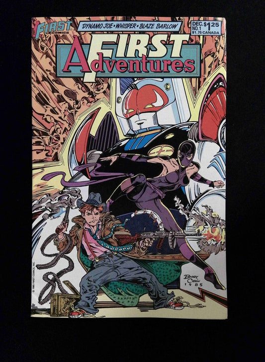 First Adventures #1  FIRST PUBLISHING Comics 1985 VF+