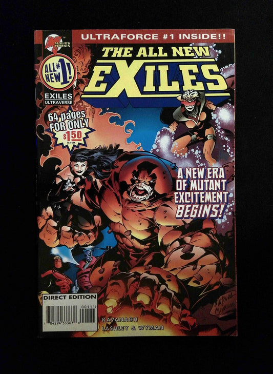 Exiles #1B (3RD SERIES) MALIBU Comics 1995 VF/NM  Matsuda and Moncuse Variant