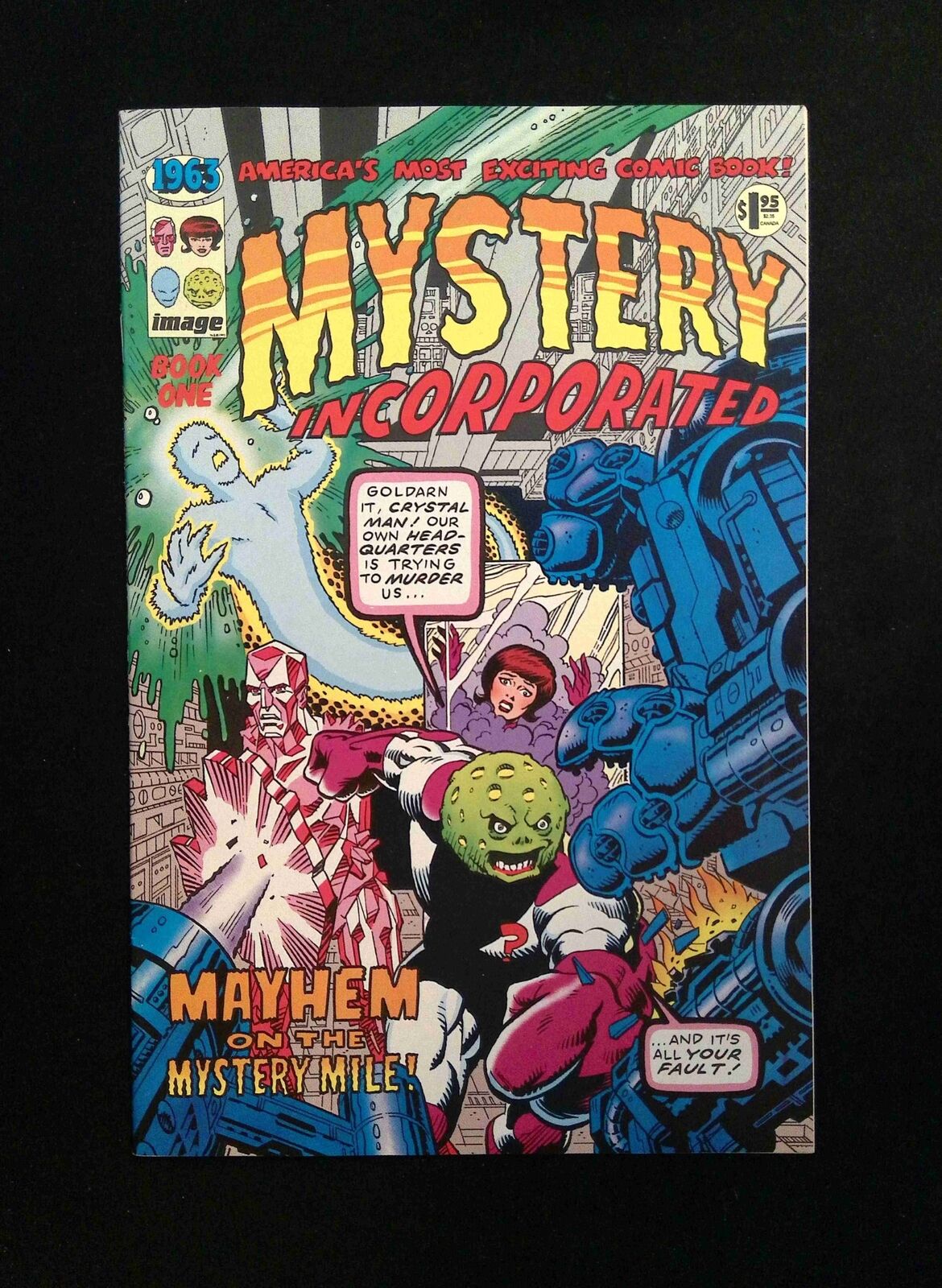 Mystery Incarporated #1  IMAGE Comics 1993 VF+