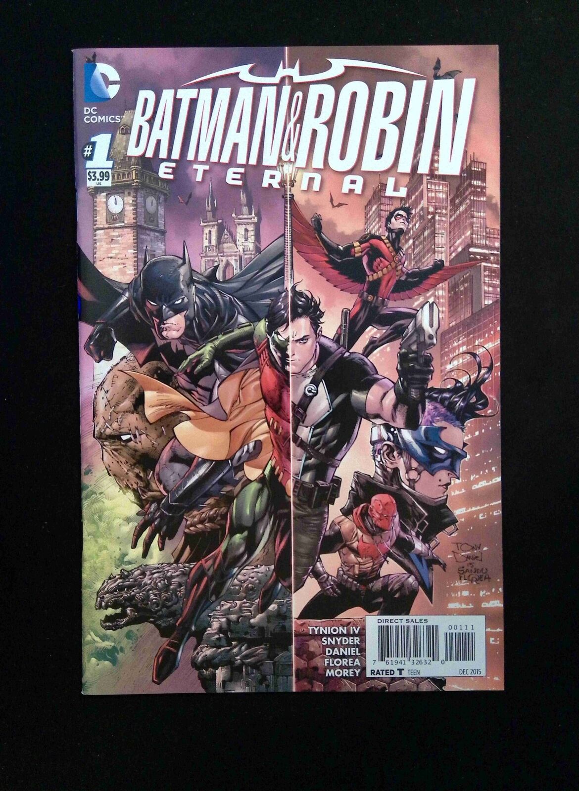 Batman and Robin  Eternal #1  DC Comics 2015 VF+