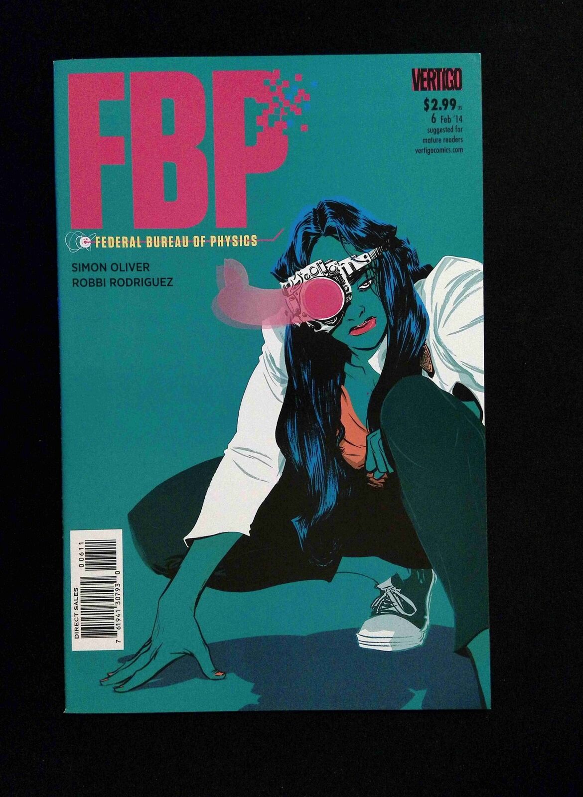 FBP Federal Bureau  of Physics Collider #6  DC/VERTIGO Comics 2014 VF/NM