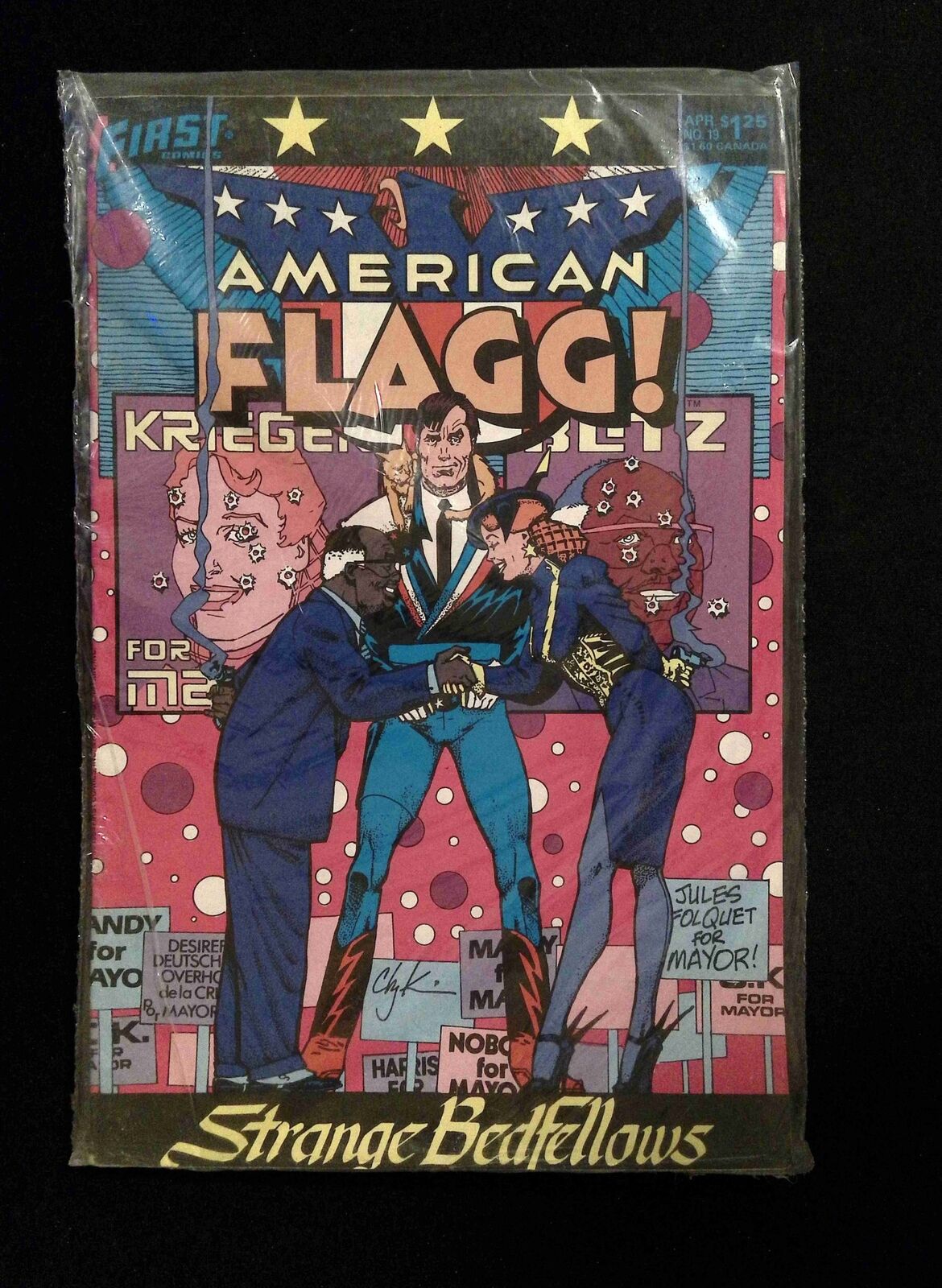 American Flagg #19  FIRST PUBLISHING Comics 1985 FN