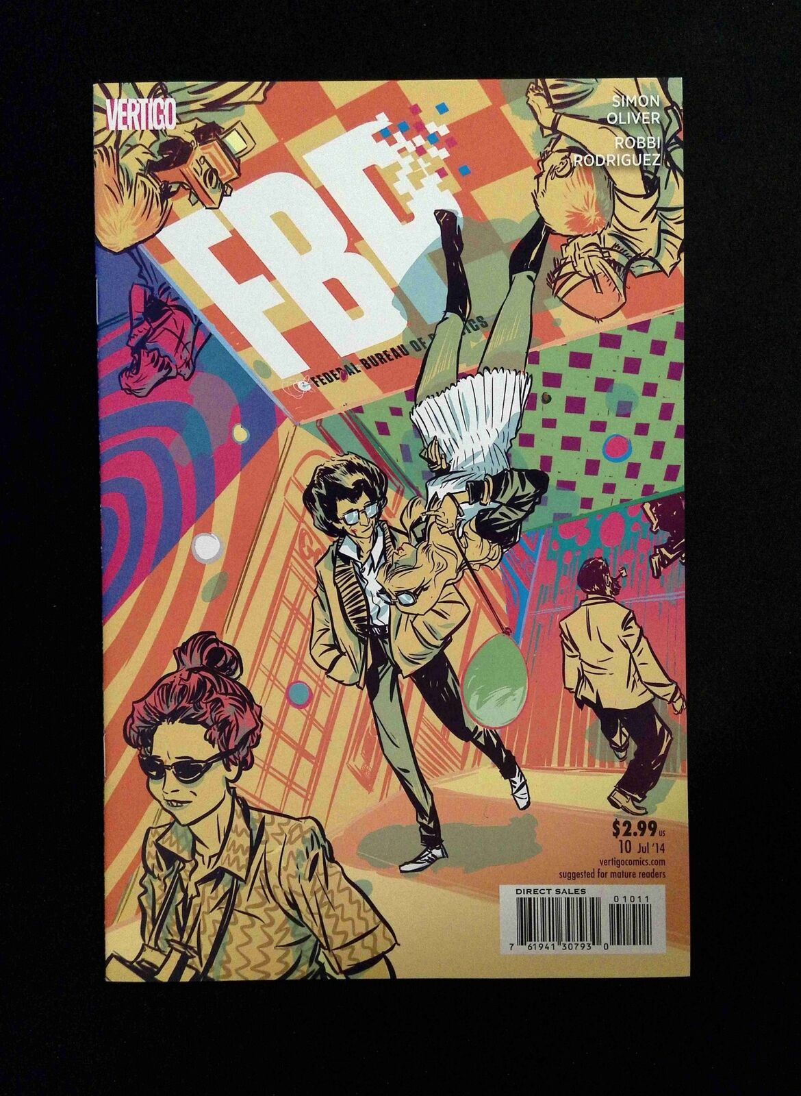 FBP Federal Bureau  of Physics Collider #10  DC/VERTIGO Comics 2014 VF/NM